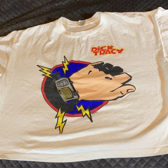 90s Dick Tracy cropped tee - Picture 6 of 8